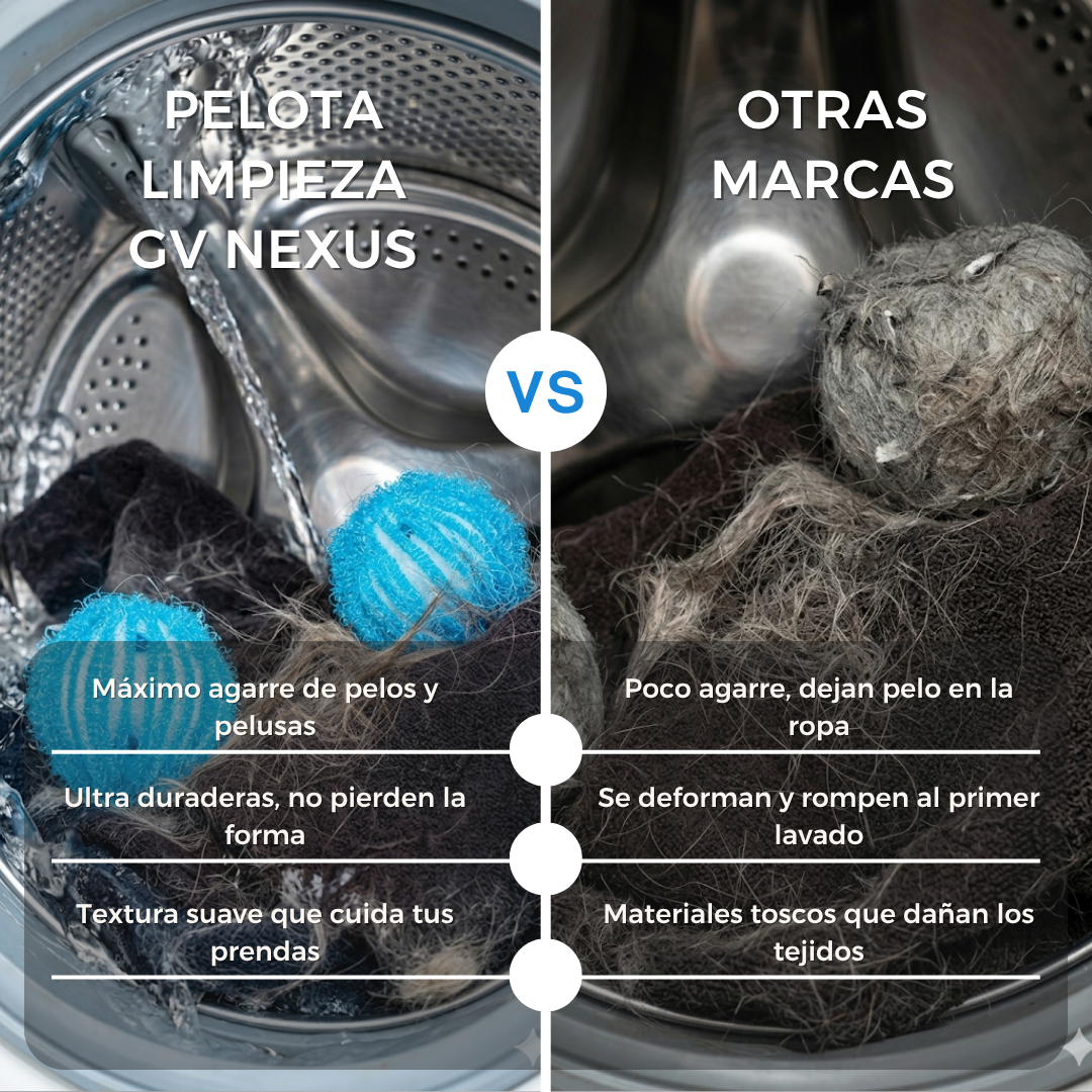 Comparativa entre lavar ropa sin atrapa pelos y con atrapa pelos para lavarropas